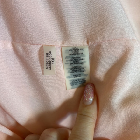 Calvin Klein new light rose blouse NWT - Picture 3 of 5